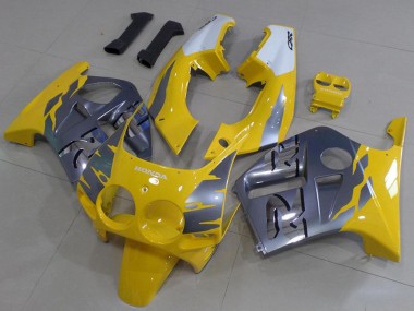 1988-1989 Grey Yellow Honda CBR250RR MC19 Motorbike Fairing Kits Canada