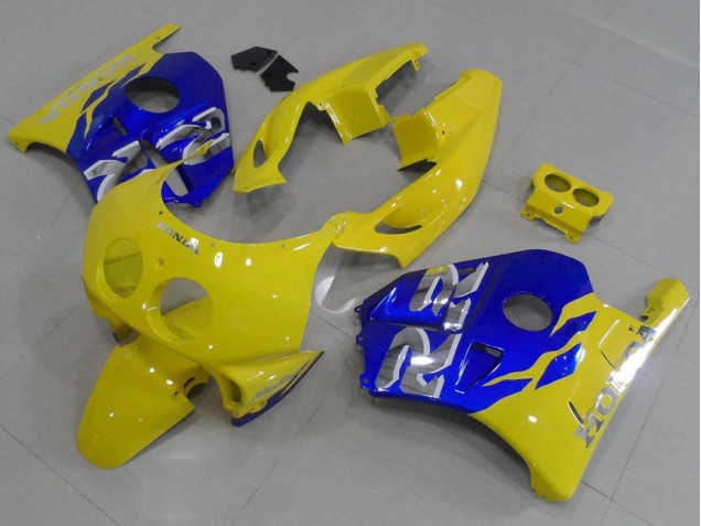 1991-1998 Yellow Blue Honda CBR250RR MC22 Motorbike Fairing Kits Canada 1991-1998 Yellow Blue Honda CBR250RR MC22 Motorbike Fairing Kits Canada