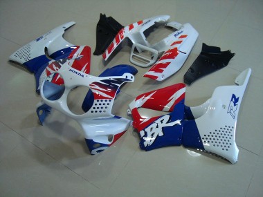 1992-1993 White Blue Red Honda CBR900RR 893 Motorcycle Fairing Kit Canada