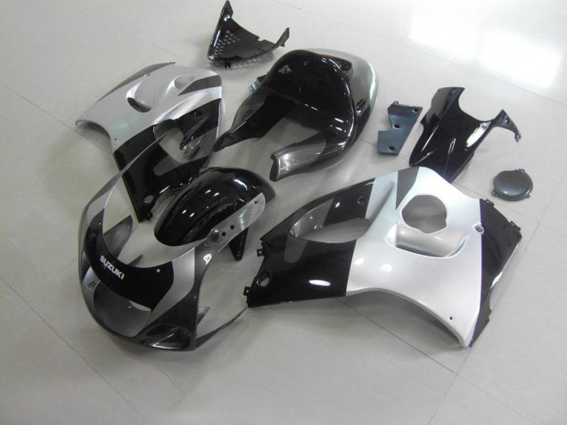 1996-2000 Silver Grey No Decals Suzuki GSXR 600 Replacement Fairings Canada 1996-2000 Silver Grey No Decals Suzuki GSXR 600 Replacement Fairings Canada