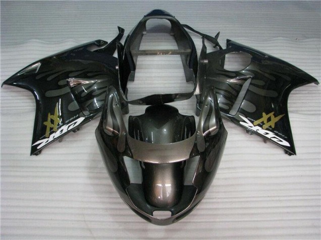 1996-2007 Black Honda CBR1100XX Motorcycle Fairings Kit Canada 1996-2007 Black Honda CBR1100XX Motorcycle Fairings Kit Canada