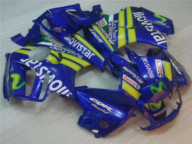 1995-1998 Blue Movistar Castrol Honda CBR600 F3 Motor Bike Fairings Canada 1995-1998 Blue Movistar Castrol Honda CBR600 F3 Motor Bike Fairings Canada