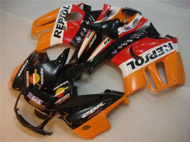 1995-1998 Black Orange Repsol Honda CBR600 F3 Motorcycle Fairings Kits Canada 1995-1998 Black Orange Repsol Honda CBR600 F3 Motorcycle Fairings Kits Canada