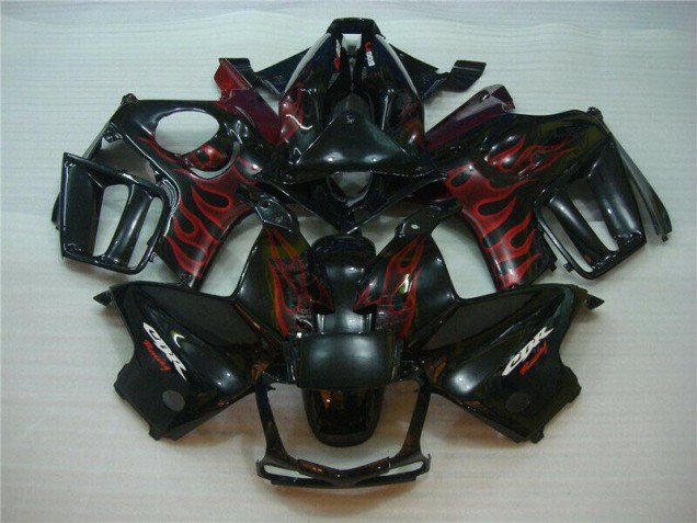 1995-1998 Black Red Flame Honda CBR600 F3 Motorcyle Fairings Canada 1995-1998 Black Red Flame Honda CBR600 F3 Motorcyle Fairings Canada