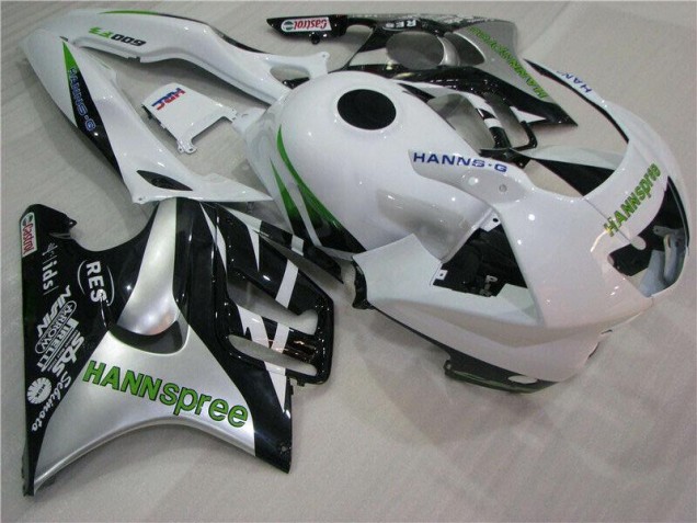 1995-1998 White Green Hannspree Honda CBR600 F3 Motorcycle Fairings Kit Canada