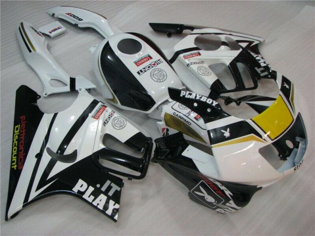 1995-1998 White Black Playboy Honda CBR600 F3 Motorcycle Fairing Canada 1995-1998 White Black Playboy Honda CBR600 F3 Motorcycle Fairing Canada