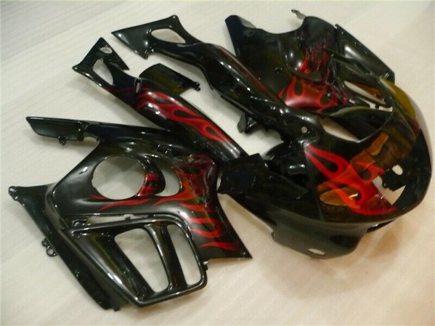 1995-1998 Black Red Flame Honda CBR600 F3 Motorcycle Fairing Canada