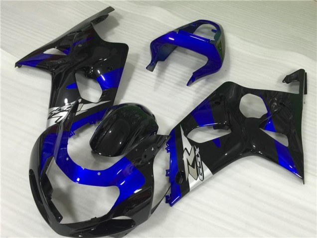 2000-2002 Blue Black Suzuki GSXR 1000 Motorcycle Fairings Kit Canada