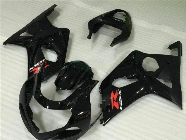 2000-2002 Black Suzuki GSXR 1000 Motorcylce Fairings Canada 2000-2002 Black Suzuki GSXR 1000 Motorcylce Fairings Canada