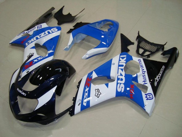 2000-2002 Blakc Blue White Suzuki GSXR 1000 Motorcycle Replacement Fairings Canada 2000-2002 Blakc Blue White Suzuki GSXR 1000 Motorcycle Replacement Fairings Canada