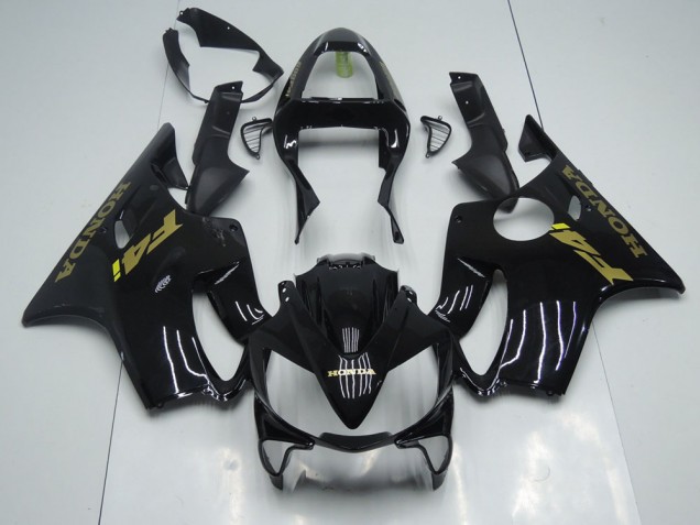 2001-2003 Black Gold Honda CBR600 F4i Motorcycle Fairing Canada 2001-2003 Black Gold Honda CBR600 F4i Motorcycle Fairing Canada