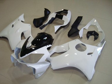 2001-2003 White with Black Stripe Honda CBR600 F4i Motorcycle Fairing Kits Canada