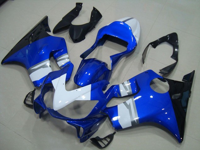 2001-2003 White Blue Black Honda CBR600 F4i Bike Fairing Kit Canada