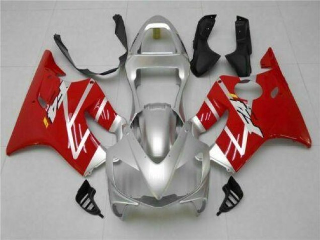 2001-2003 Silver Red Honda CBR600 F4i Bike Fairings Canada 2001-2003 Silver Red Honda CBR600 F4i Bike Fairings Canada