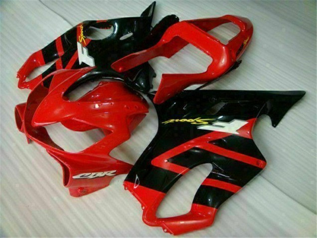 2001-2003 Red Black Honda CBR600 F4i Motorcycle Fairings Kits Canada 2001-2003 Red Black Honda CBR600 F4i Motorcycle Fairings Kits Canada