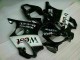 2001-2003 White Black West Honda CBR600 F4i Bike Fairings Canada 2001-2003 White Black West Honda CBR600 F4i Bike Fairings Canada