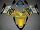 2001-2003 Yellow White Honda CBR600 F4i Moto Fairings Canada 2001-2003 Yellow White Honda CBR600 F4i Moto Fairings Canada