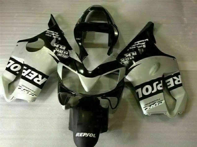 2001-2003 Black Silver Repsol Honda CBR600 F4i Motorcycle Replacement Fairings Canada 2001-2003 Black Silver Repsol Honda CBR600 F4i Motorcycle Replacement Fairings Canada