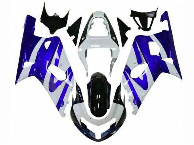 2001-2003 Blue White Suzuki GSXR 600/750 Motorcylce Fairings Canada 2001-2003 Blue White Suzuki GSXR 600/750 Motorcylce Fairings Canada