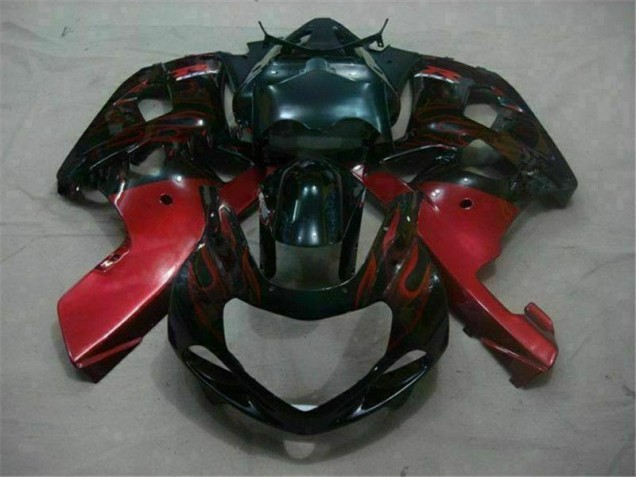 2001-2003 Black Red Suzuki GSXR 600/750 Motorbike Fairing Canada 2001-2003 Black Red Suzuki GSXR 600/750 Motorbike Fairing Canada