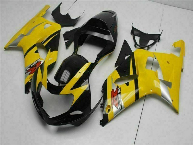 2001-2003 Yellow Suzuki GSXR 600/750 Replacement Motorcycle Fairings Canada 2001-2003 Yellow Suzuki GSXR 600/750 Replacement Motorcycle Fairings Canada