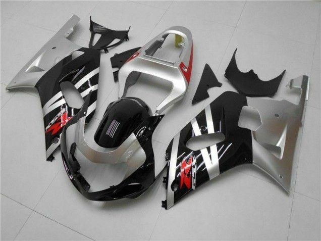 2001-2003 Silver Suzuki GSXR 600/750 Motorcycle Fairings Kits Canada