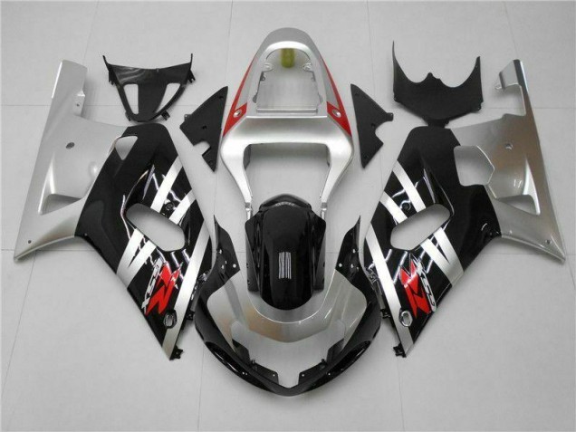 2001-2003 Silver Suzuki GSXR 600/750 Motorcycle Fairings Kits Canada