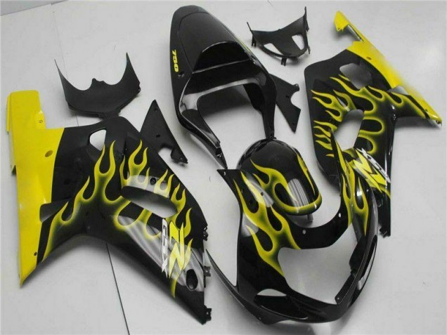 2001-2003 Black Suzuki GSXR 600/750 Motorbike Fairing Canada 2001-2003 Black Suzuki GSXR 600/750 Motorbike Fairing Canada