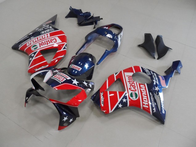 2002-2003 Dark Blue Star Honda CBR900RR 954 Motorbike Fairing Kits Canada 2002-2003 Dark Blue Star Honda CBR900RR 954 Motorbike Fairing Kits Canada