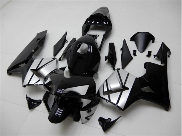 2003-2004 Black Silver Honda CBR600RR Bike Fairing Canada 2003-2004 Black Silver Honda CBR600RR Bike Fairing Canada