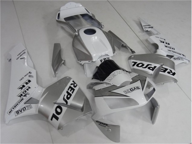 2003-2004 Silve White Black Repsol Honda CBR600RR Bike Fairings Canada 2003-2004 Silve White Black Repsol Honda CBR600RR Bike Fairings Canada