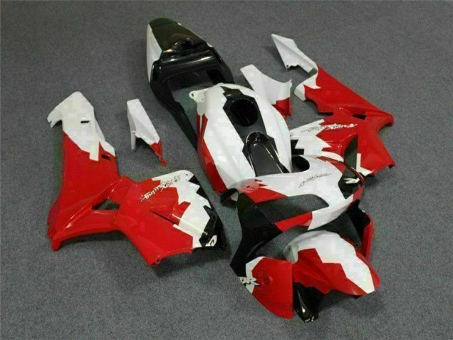 2003-2004 Red White Honda CBR600RR Replacement Motorcycle Fairings Canada 2003-2004 Red White Honda CBR600RR Replacement Motorcycle Fairings Canada
