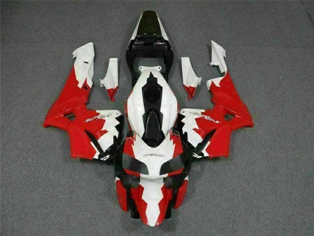 2003-2004 Red White Honda CBR600RR Replacement Motorcycle Fairings Canada 2003-2004 Red White Honda CBR600RR Replacement Motorcycle Fairings Canada