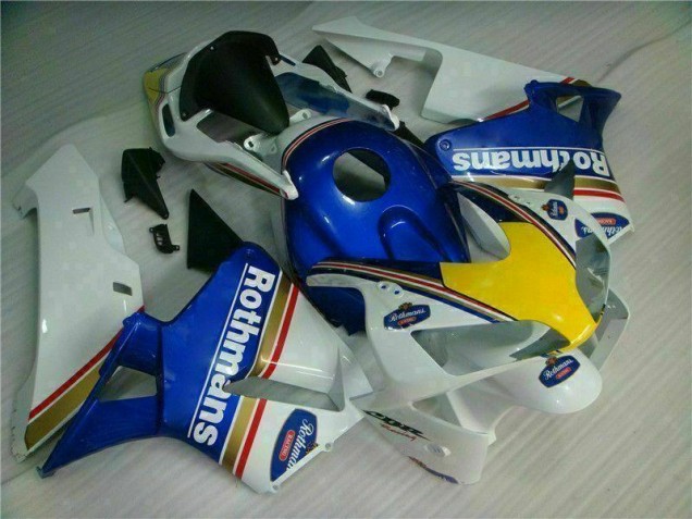 2003-2004 Blue White Rothmans Honda CBR600RR Motorcycle Bodywork Canada 2003-2004 Blue White Rothmans Honda CBR600RR Motorcycle Bodywork Canada