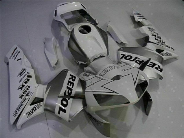 2003-2004 White Repsol Honda CBR600RR Motorcycle Replacement Fairings Canada 2003-2004 White Repsol Honda CBR600RR Motorcycle Replacement Fairings Canada