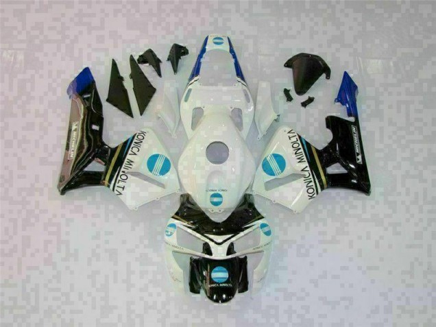 2003-2004 White Black Honda CBR600RR Motor Fairings Canada 2003-2004 White Black Honda CBR600RR Motor Fairings Canada