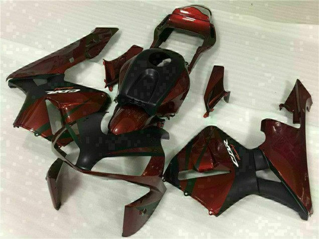 2003-2004 Black Red Honda CBR600RR Replacement Motorcycle Fairings Canada 2003-2004 Black Red Honda CBR600RR Replacement Motorcycle Fairings Canada