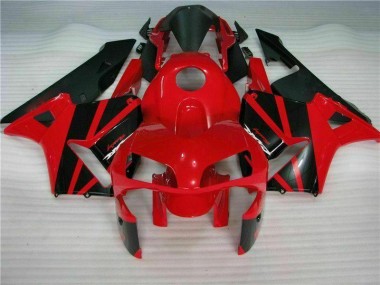 2003-2004 Red Black Honda CBR600RR Motorcycle Fairing Kit Canada