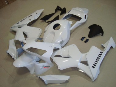 2003-2004 White Black Decal Honda CBR600RR Motorbike Fairings Canada