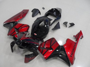 2003-2004 Black Candy Red Honda CBR600RR Motorcycle Fairing Canada