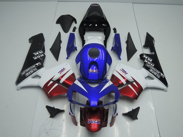 2003-2004 Dark Red Blue Honda CBR600RR Motorcycle Bodywork Canada 2003-2004 Dark Red Blue Honda CBR600RR Motorcycle Bodywork Canada