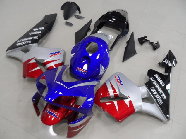2003-2004 Red Silver Blue Honda CBR600RR Motorcylce Fairings Canada 2003-2004 Red Silver Blue Honda CBR600RR Motorcylce Fairings Canada
