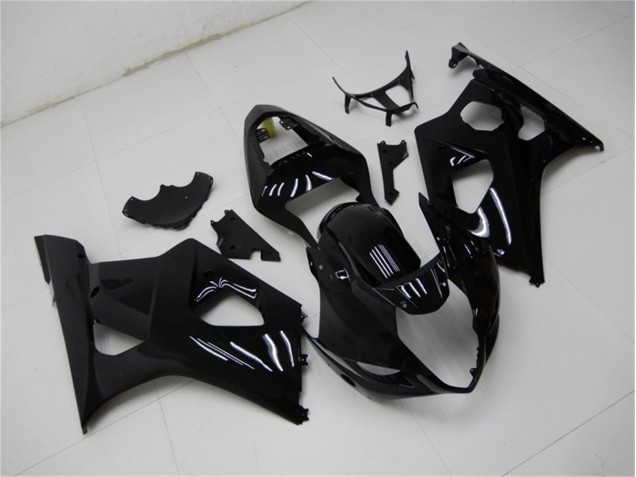 2003-2004 Glossy Black Suzuki GSXR 1000 Motorcycle Fairings Kits Canada 2003-2004 Glossy Black Suzuki GSXR 1000 Motorcycle Fairings Kits Canada
