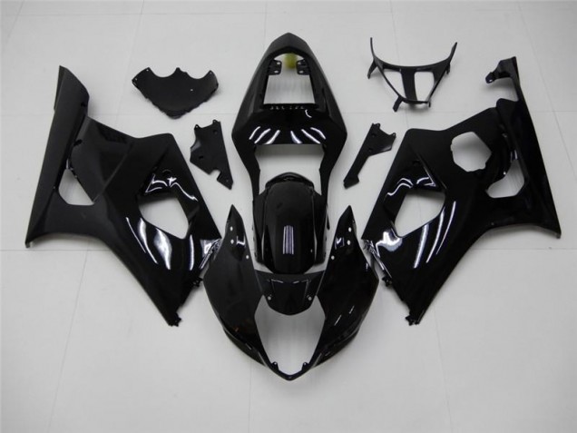 2003-2004 Glossy Black Suzuki GSXR 1000 Motorcycle Fairings Kits Canada 2003-2004 Glossy Black Suzuki GSXR 1000 Motorcycle Fairings Kits Canada