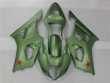 2003-2004 Green Suzuki GSXR 1000 Motorcycle Fairings Canada
