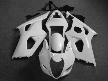 2003-2004 White Suzuki GSXR 1000 Motorcycle Fairing Canada