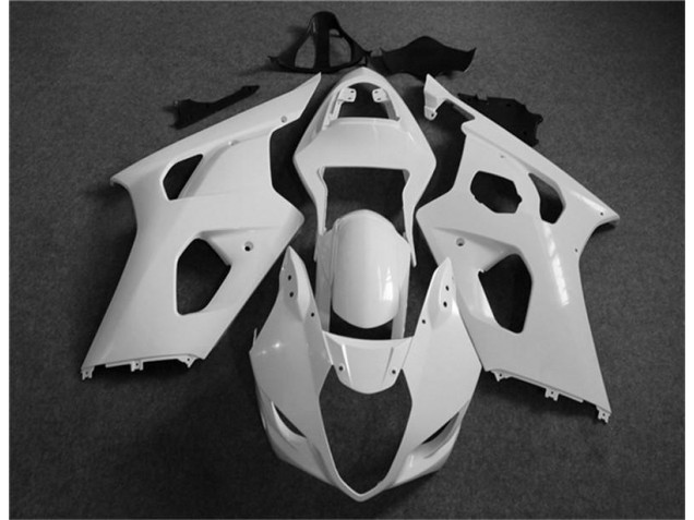 2003-2004 White Suzuki GSXR 1000 Motorcycle Fairing Canada