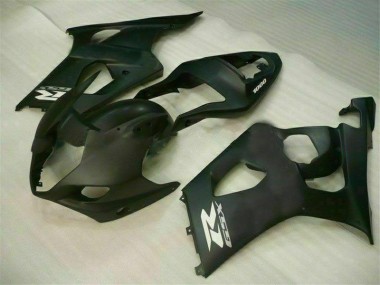 2003-2004 Matte Black Suzuki GSXR 1000 Motorbike Fairing Kits Canada