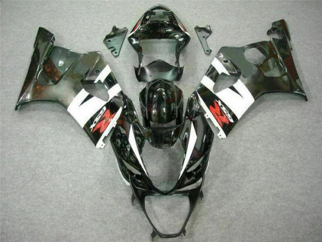 2003-2004 White Black Suzuki GSXR 1000 Motorcycle Replacement Fairings Canada 2003-2004 White Black Suzuki GSXR 1000 Motorcycle Replacement Fairings Canada
