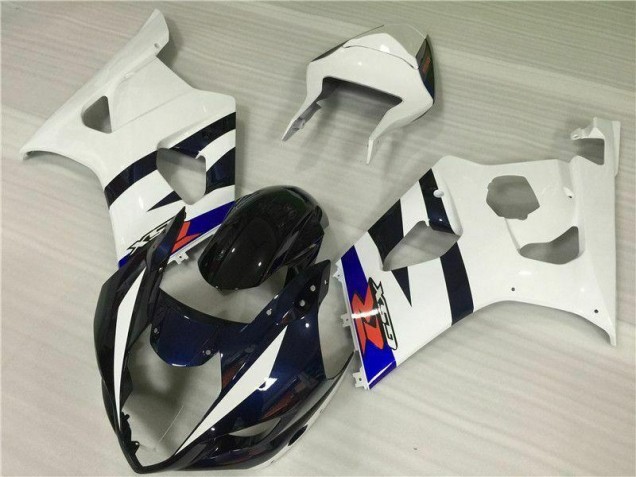 2003-2004 White Black Suzuki GSXR 1000 Motorcylce Fairings Canada 2003-2004 White Black Suzuki GSXR 1000 Motorcylce Fairings Canada